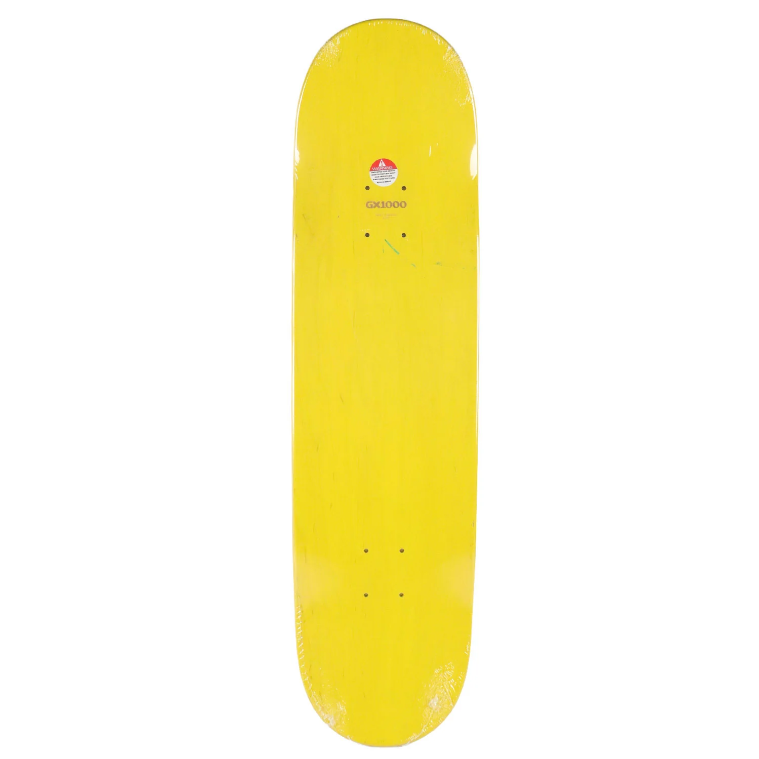 GX1000 Skateboard Complete OG Logo Yellow 8.37" x 32.25" - Image 2