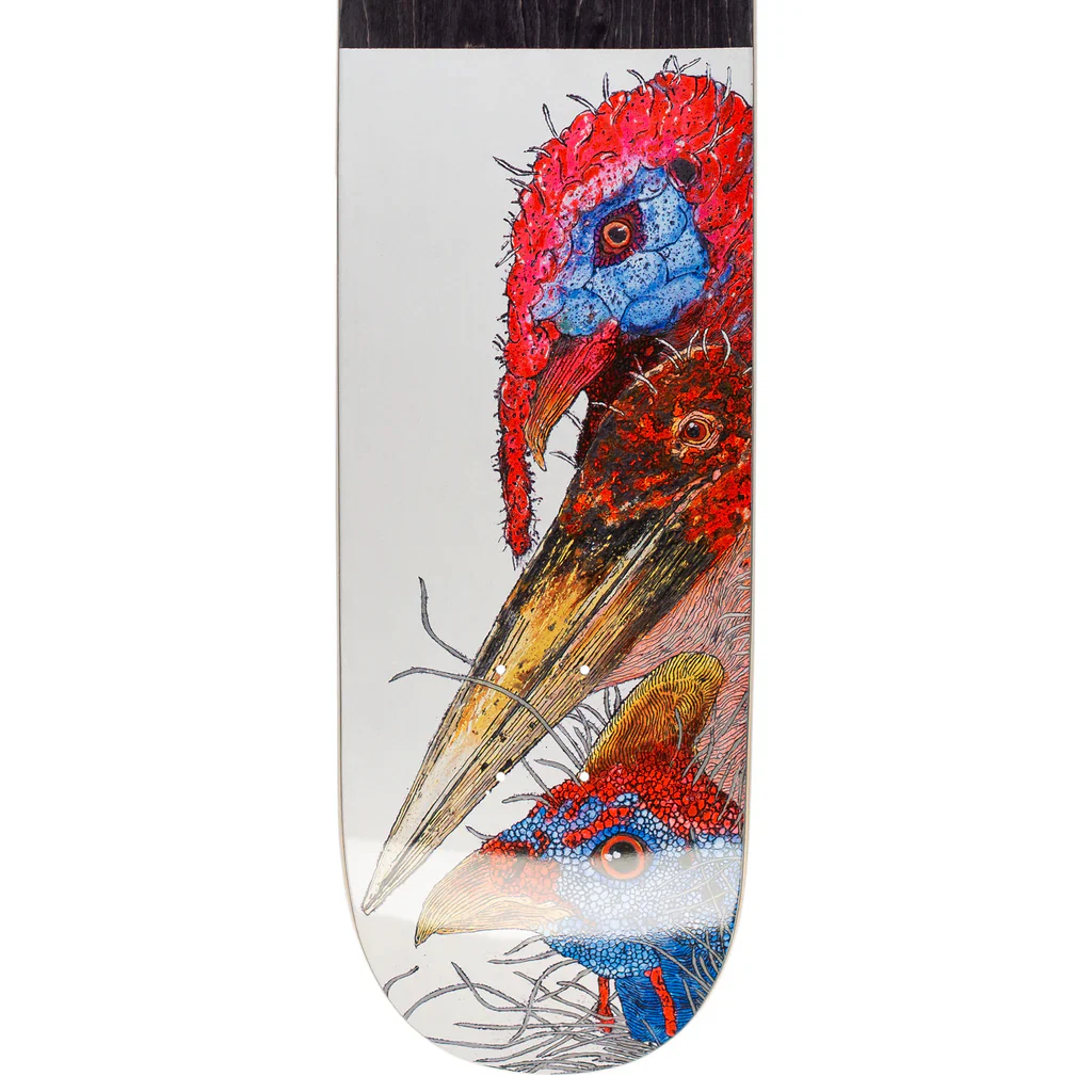 GX1000 Skateboard Deck Birds 8.375" x 32.25" - Image 2