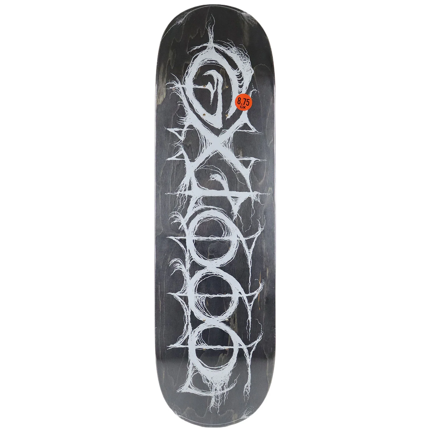 GX1000 Skateboard Deck Dino Black 8.75" x 32.625"