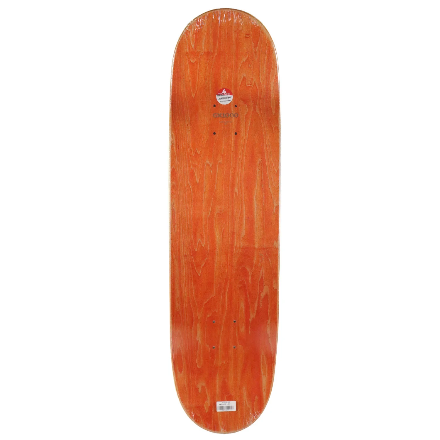GX1000 Skateboard Deck Dino Olive 8.5" x 32.125" - Image 2