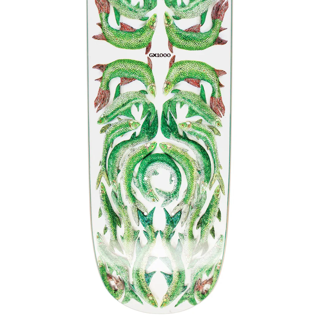 GX1000 Skateboard Deck Fish Wall Shaped 8.6" x 31.9" - Image 3