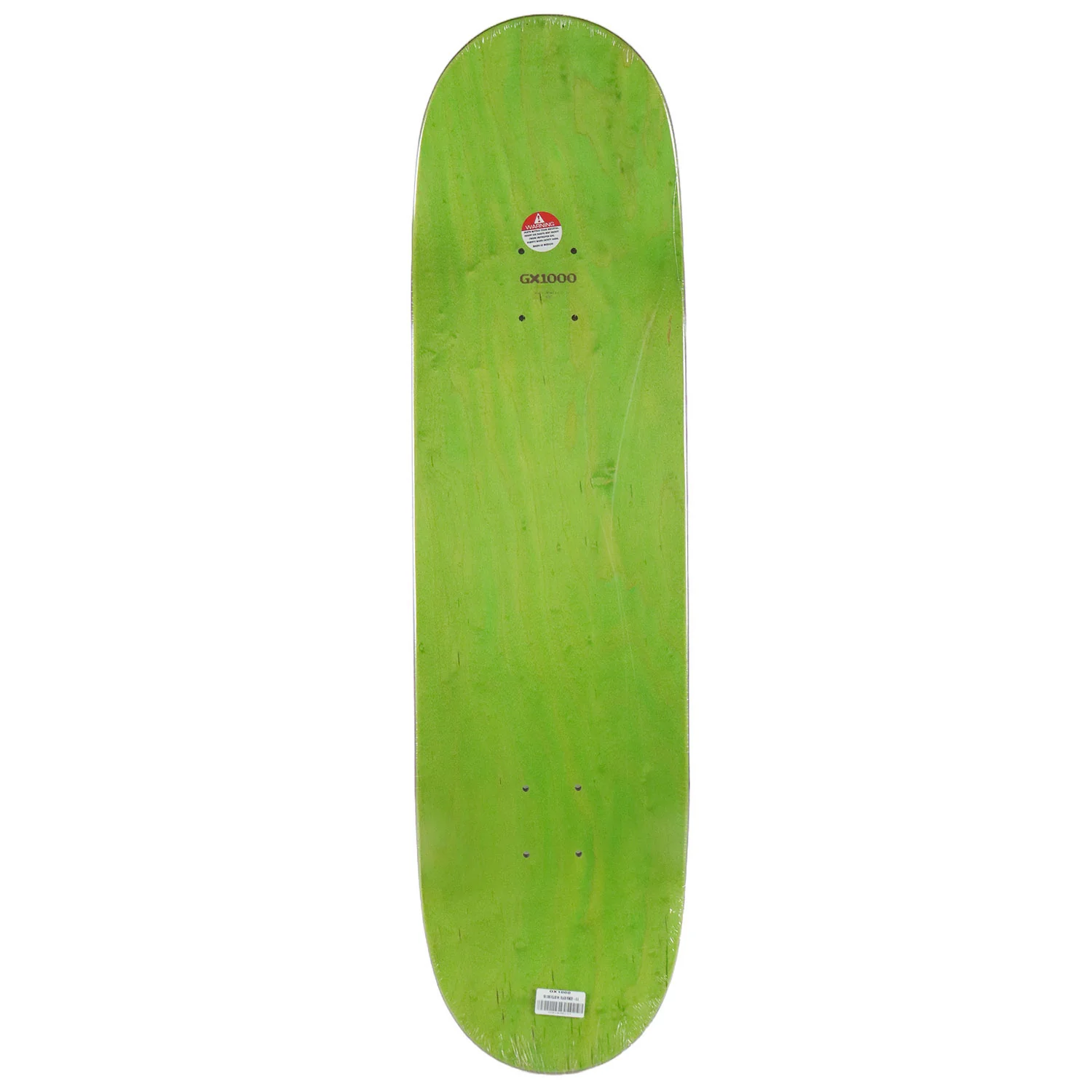 GX1000 Skateboard Deck OG Logo Black/Black 8.5" x 32.125" - Image 2