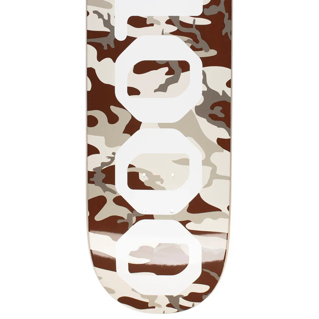 GX1000 Skateboard Deck OG Logo Camo/White 8.375" x 32.25" - Image 3