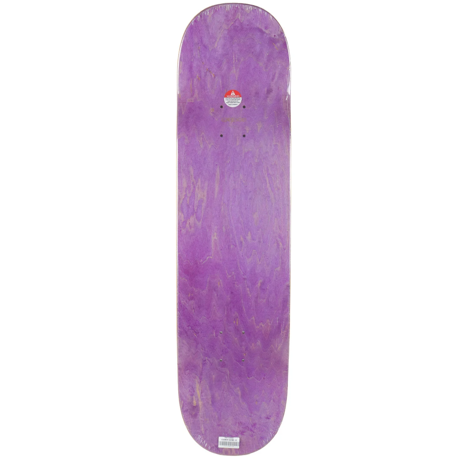 GX1000 Skateboard Deck OG Logo White/Black 8.25" x 32.125" - Image 2
