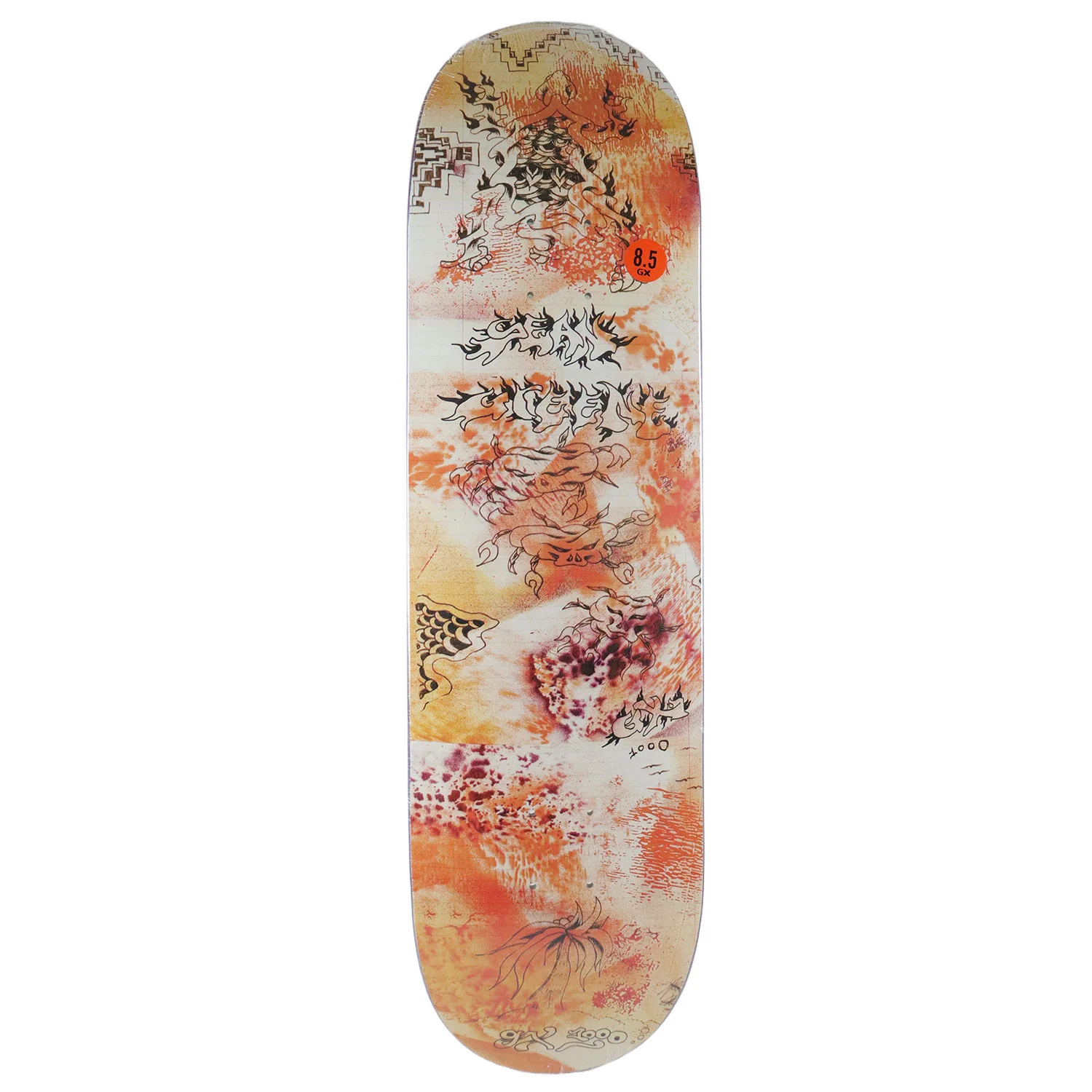 GX1000 Skateboard Deck Sean Greene Humid 8.5" x 32.125"