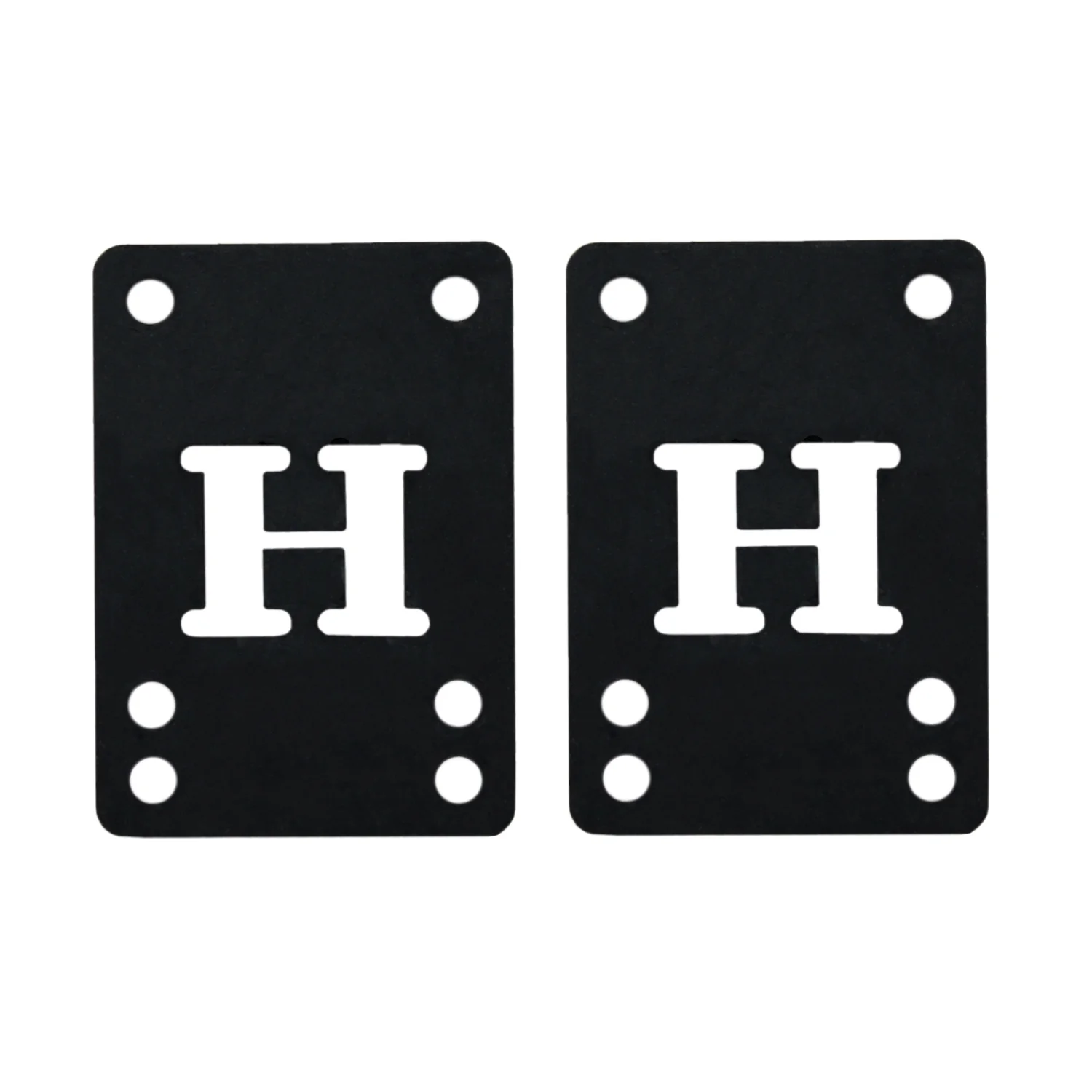 H Block Risers 1/8" Black