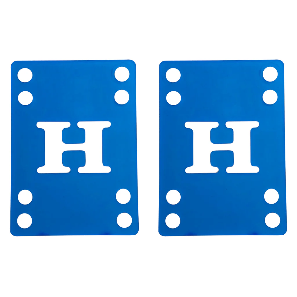 H Block Risers 1/8" Blue (Pair)