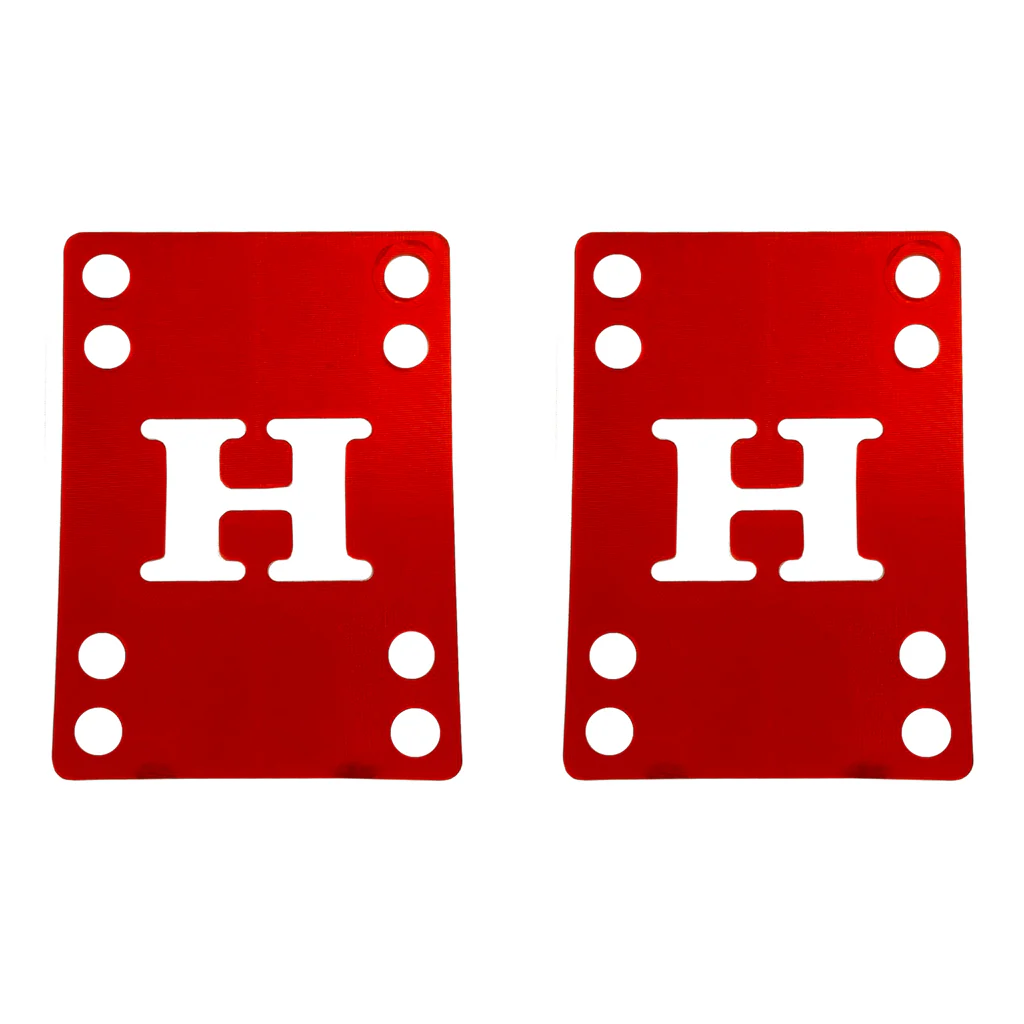 H Block Risers 1/8" Red (Pair)