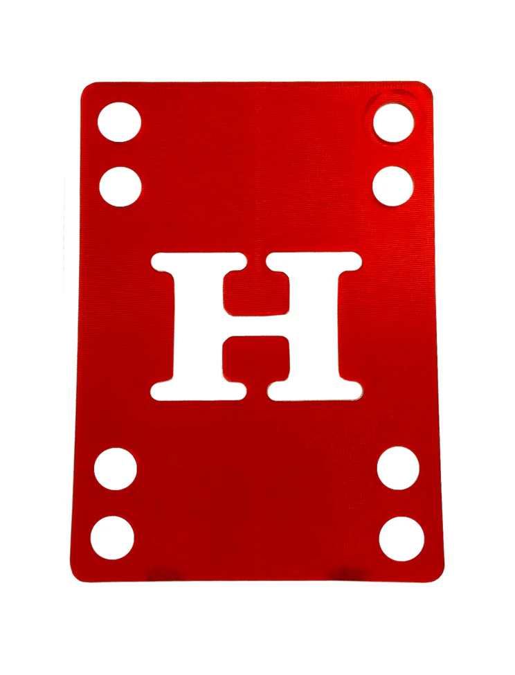 H Block Risers 1/8" Red (Pair) - Image 2