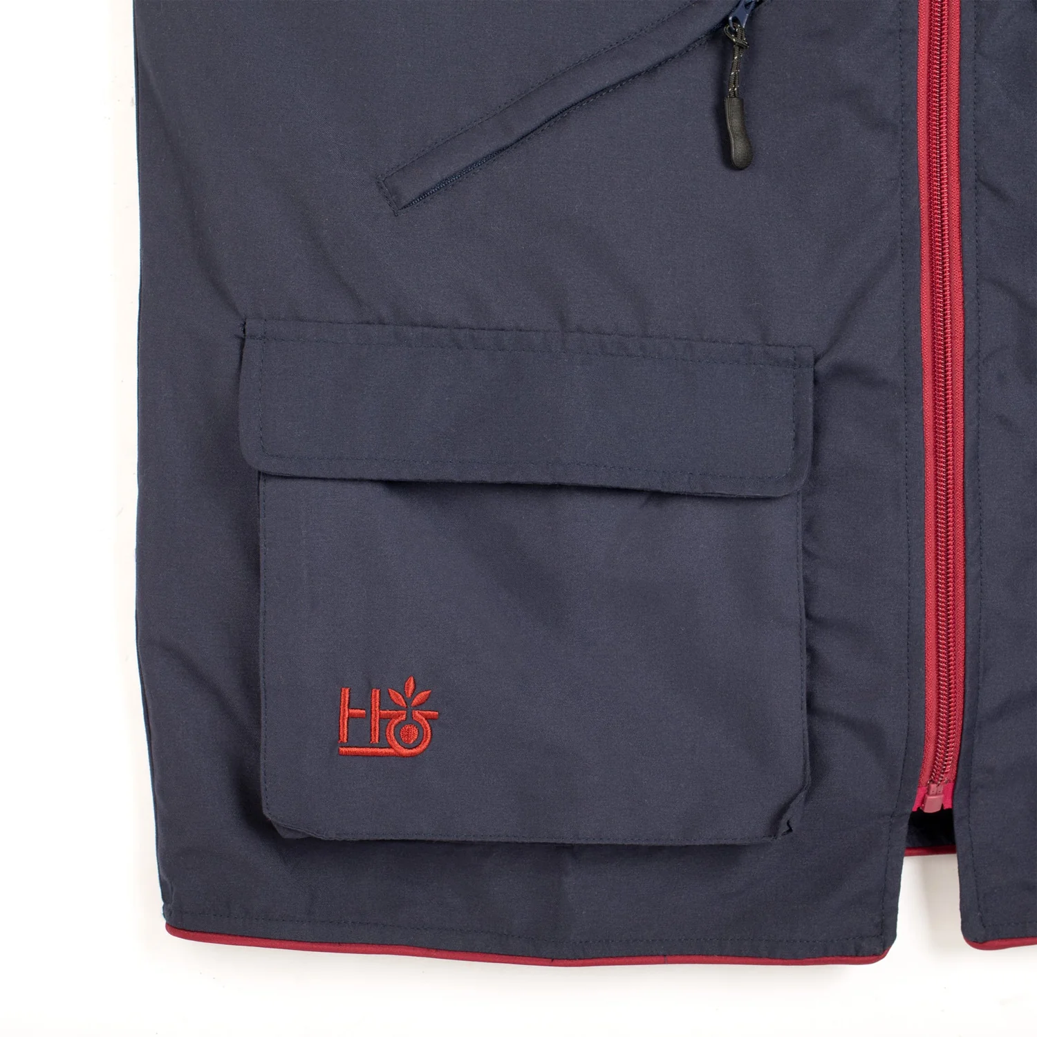 Habitat Skateboards Shirt All Season Vest Navy - Image 3