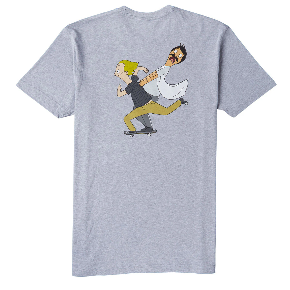Habitat T Shirt Bobs Burgers Marius and Bob Gray - Image 2