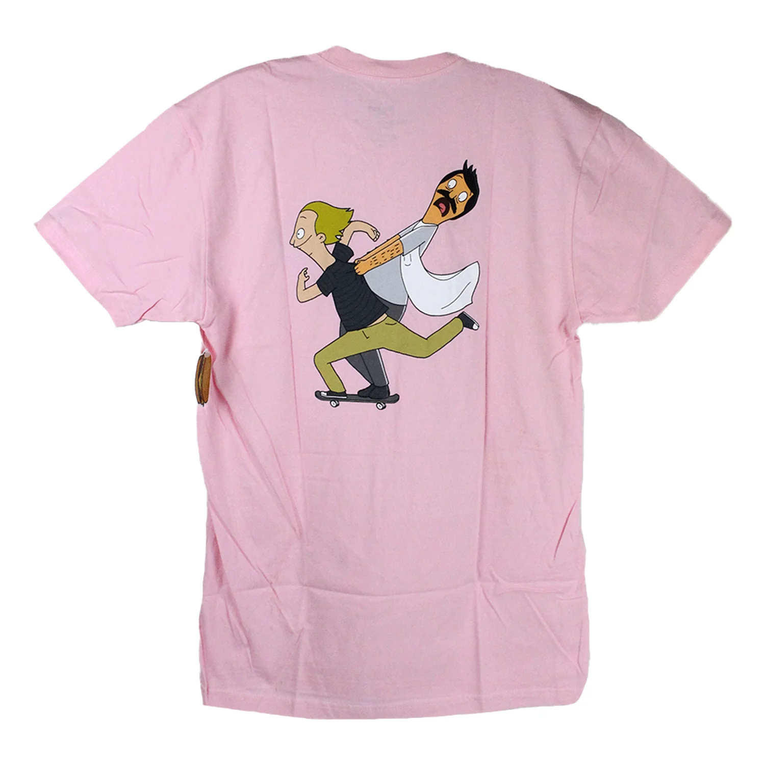 Habitat T Shirt Bobs Burgers Marius and Bob Pink - Image 2