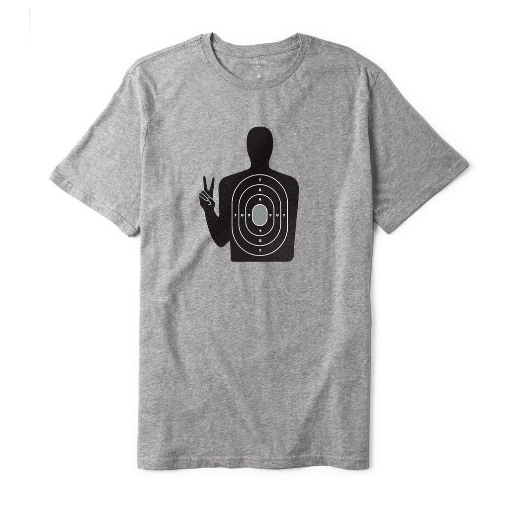 Habitat T Shirt Target Practice Heather