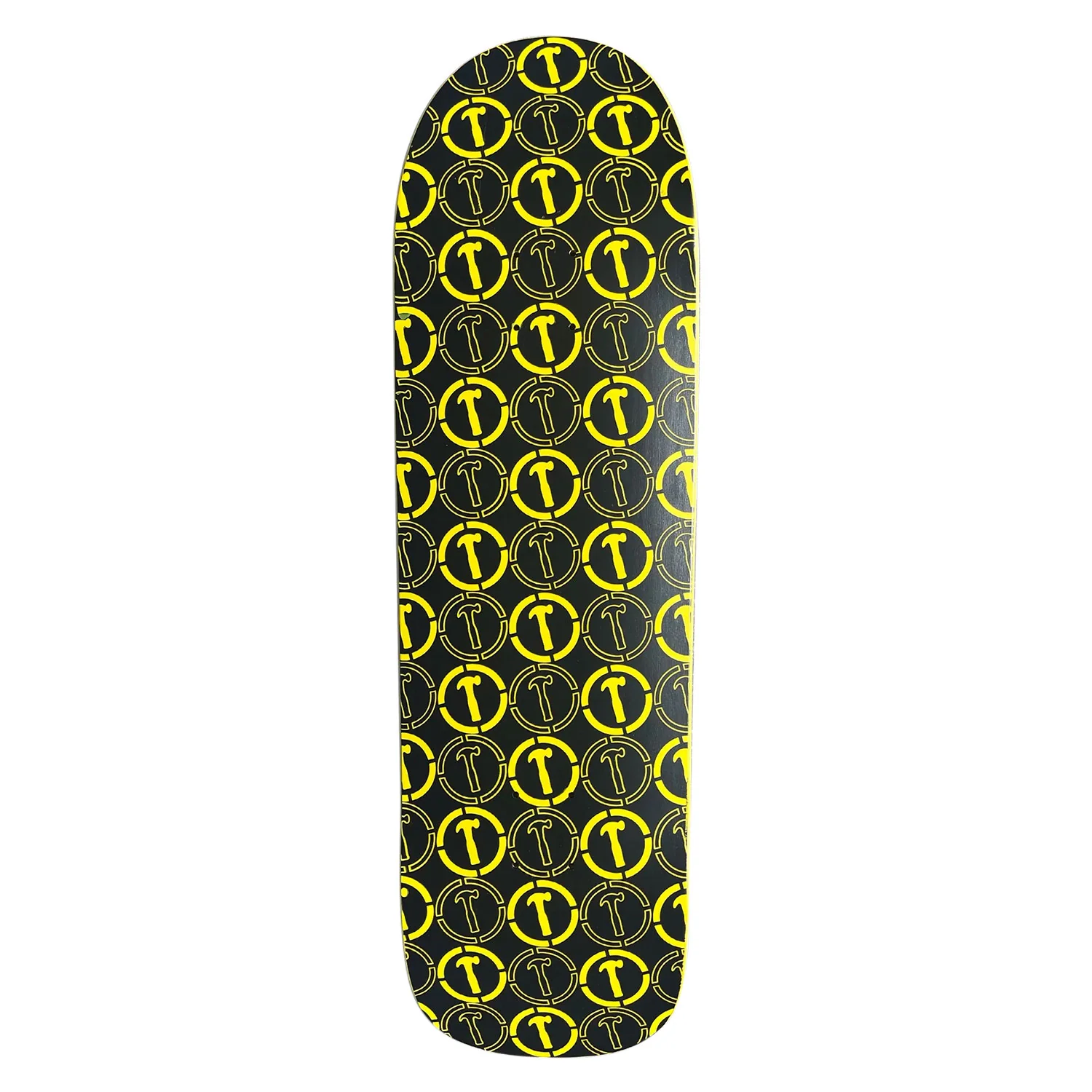Hammers Skateboard Deck Logo Pattern Black 9.0"