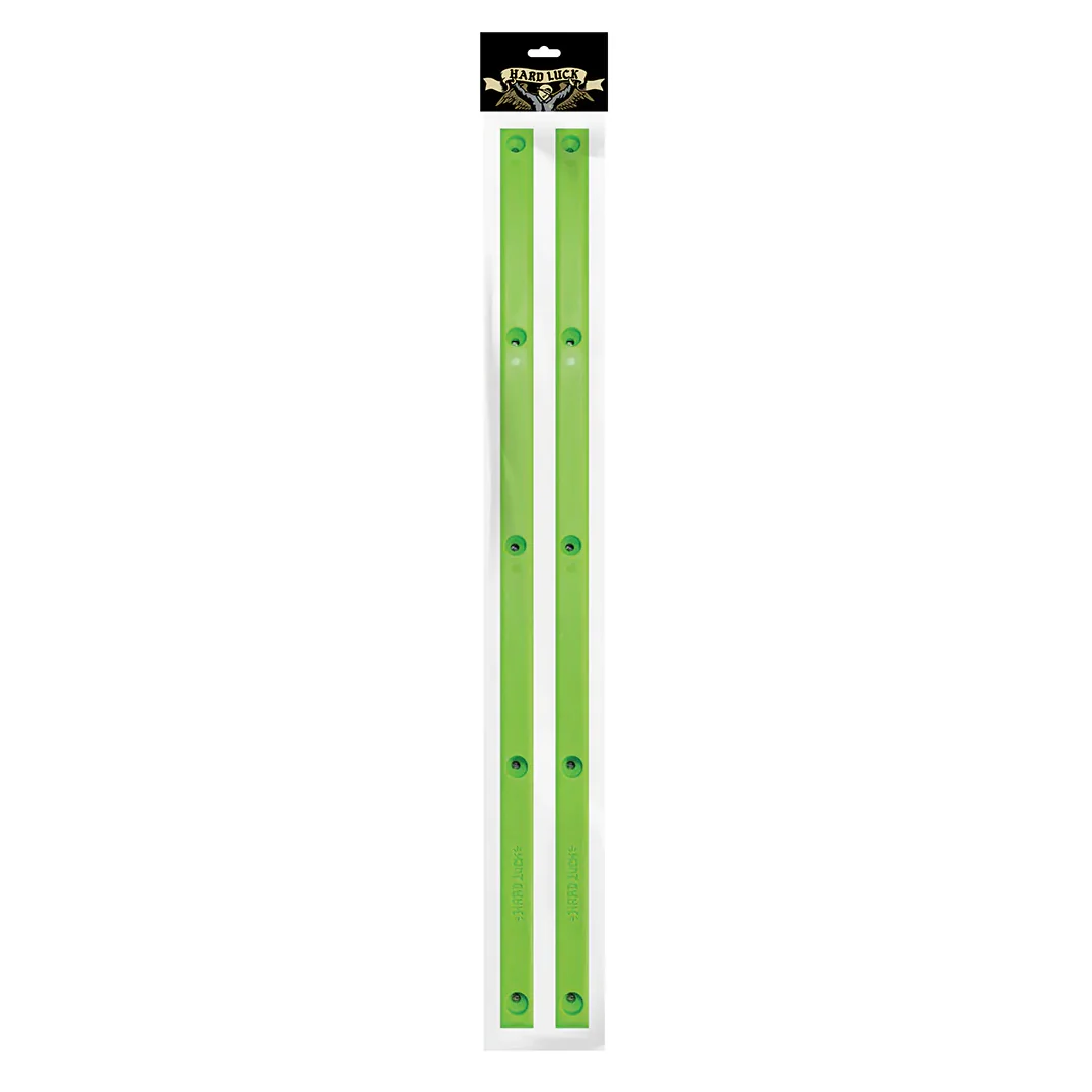 Hard Luck Skateboard Rails OG Lime - 14.5" 5-Hole Design