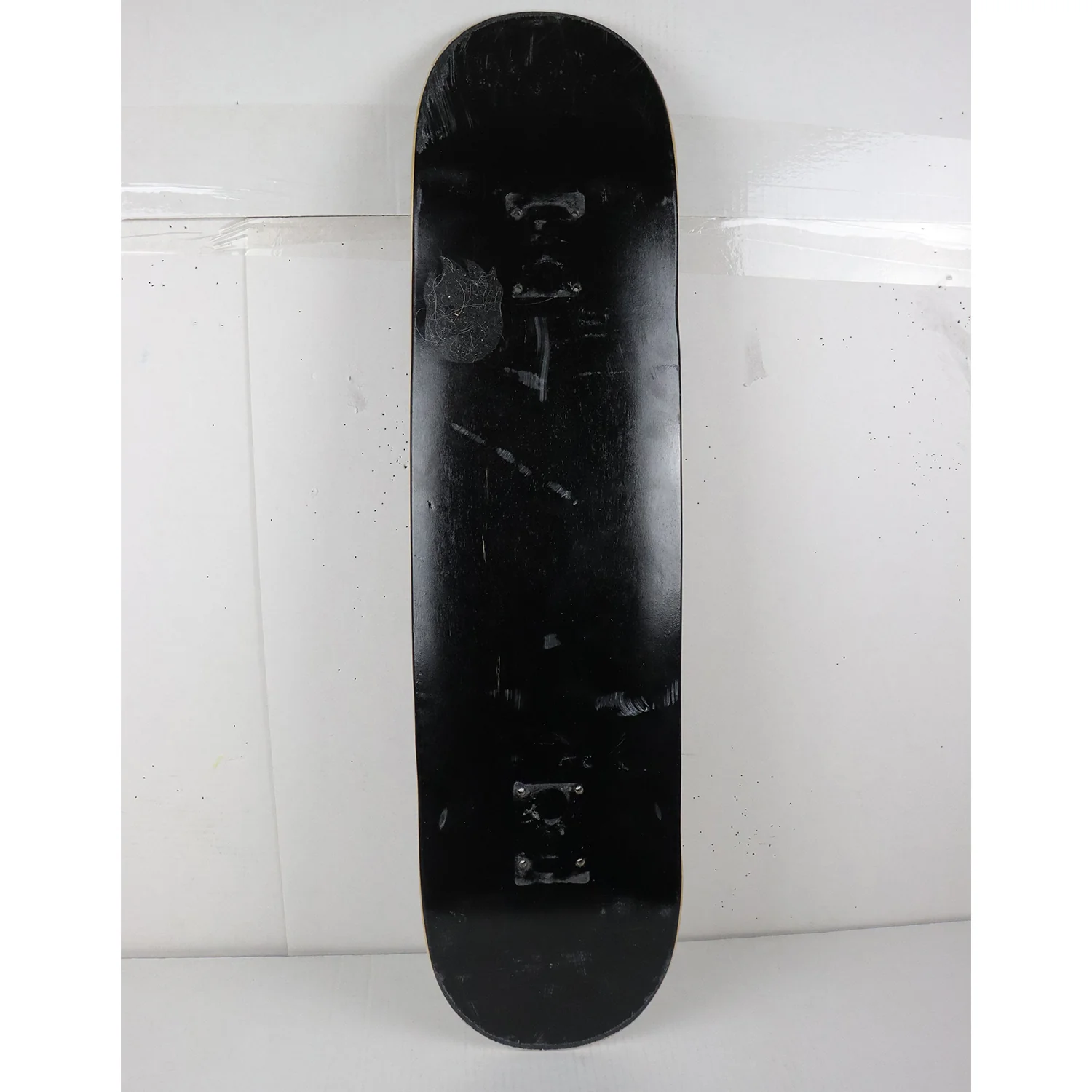 Heavily Skated Moose Blank Skateboard Deck Stain Black 8.5"