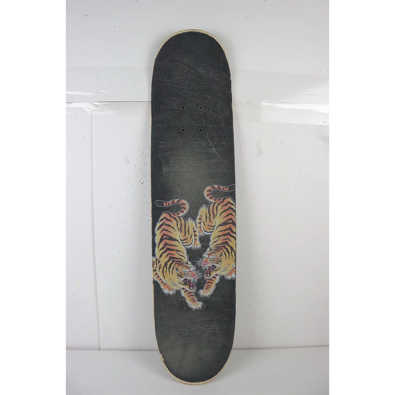 Heavily Skated Moose Blank Skateboard Deck Stain Black 8.5" - Image 4