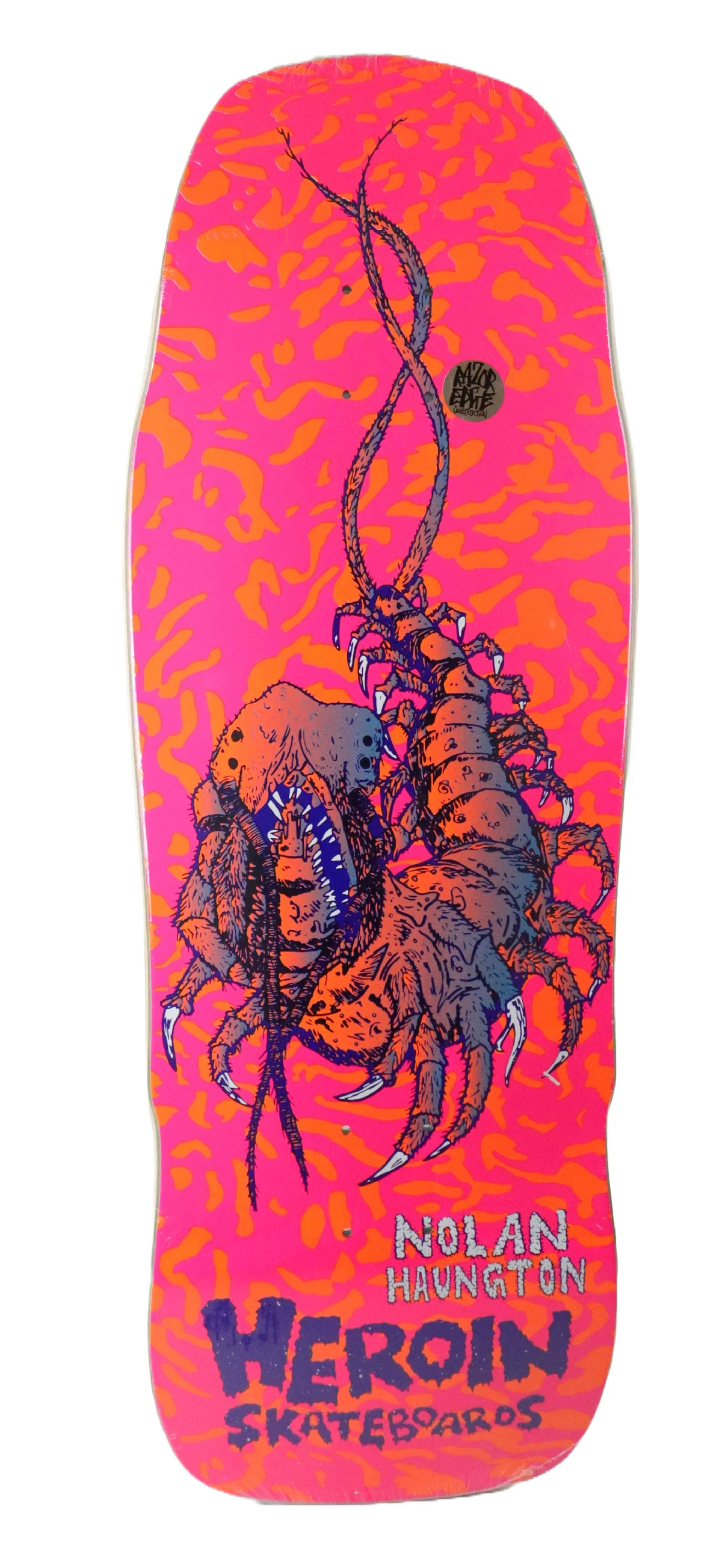 Heroin Premium Skateboard Complete Nolan Knock Off 10.25" x 32" Independent Trucks Ricta Wheels and Quantum Snot Particles Bearings - Image 2