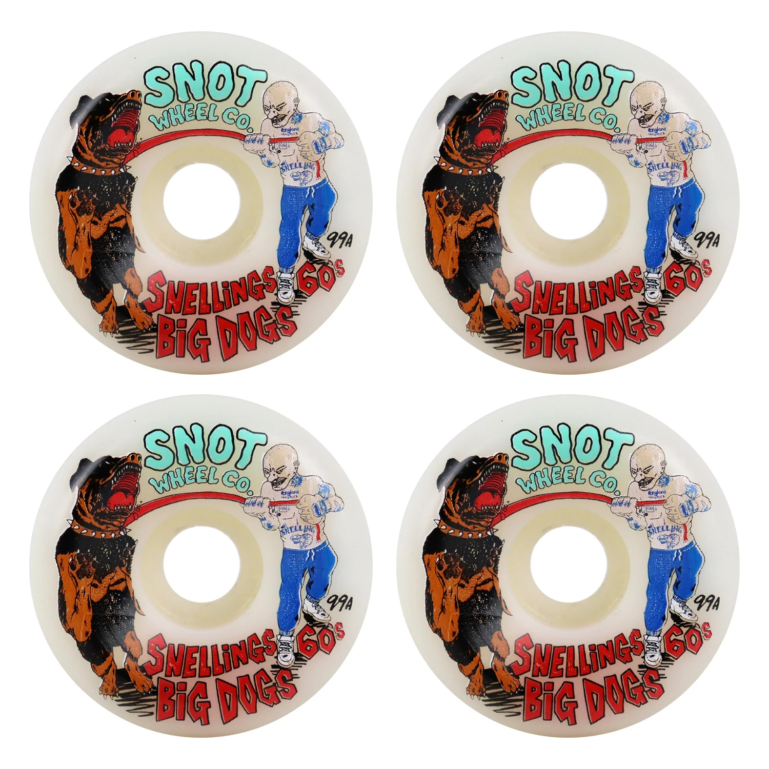 Heroin Premium Skateboard with Ace Trucks, Snot Wheels 10.1" Dead Dave Hellscape - Image 4