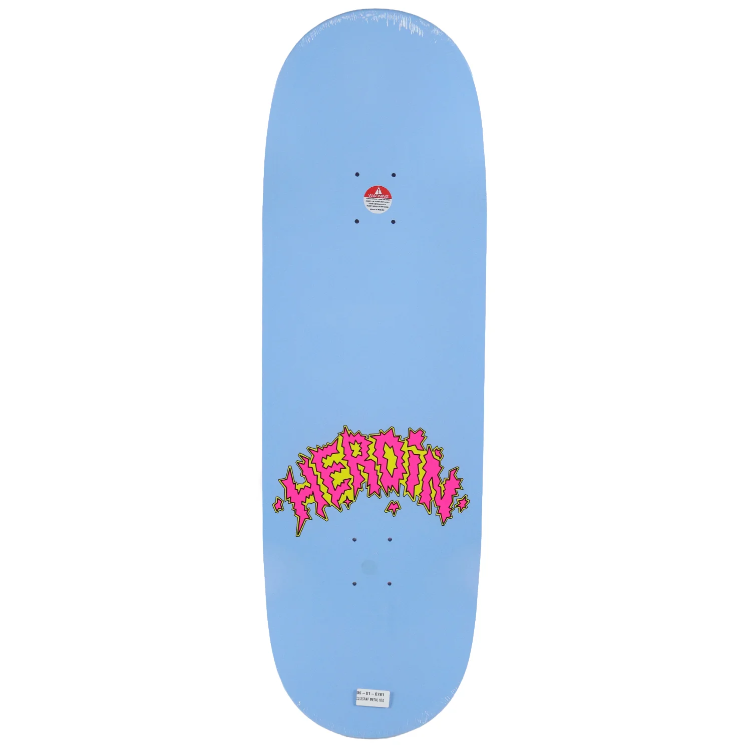 Heroin Skateboard Complete Craig Questions Scrap Metal 10" x 32.25" - Image 2