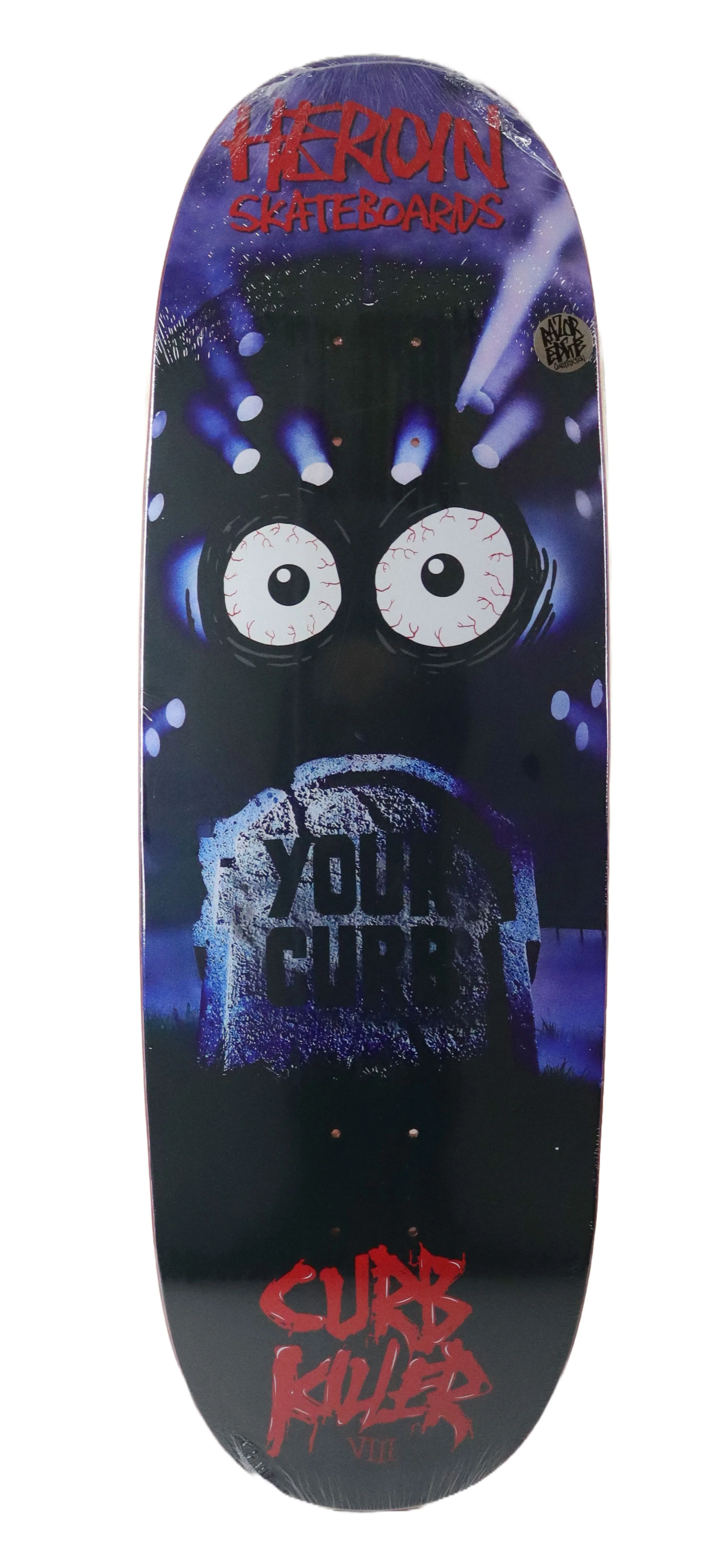 Heroin Skateboard Complete Curb Killer 8 10" x 32.5" - Image 2