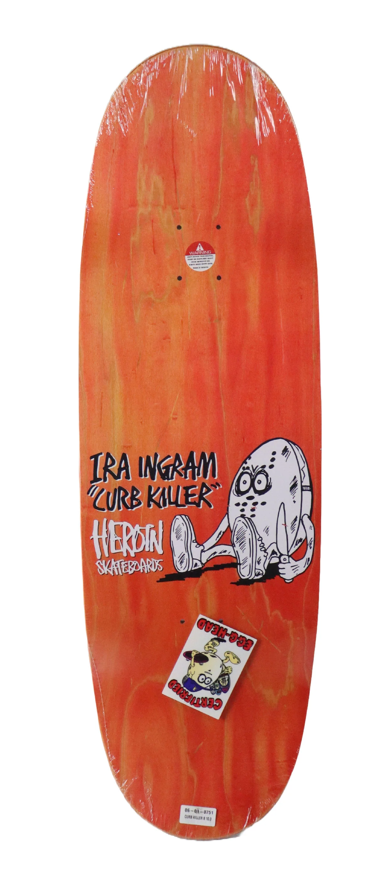 Heroin Skateboard Complete Curb Killer 8 10" x 32.5" - Image 3