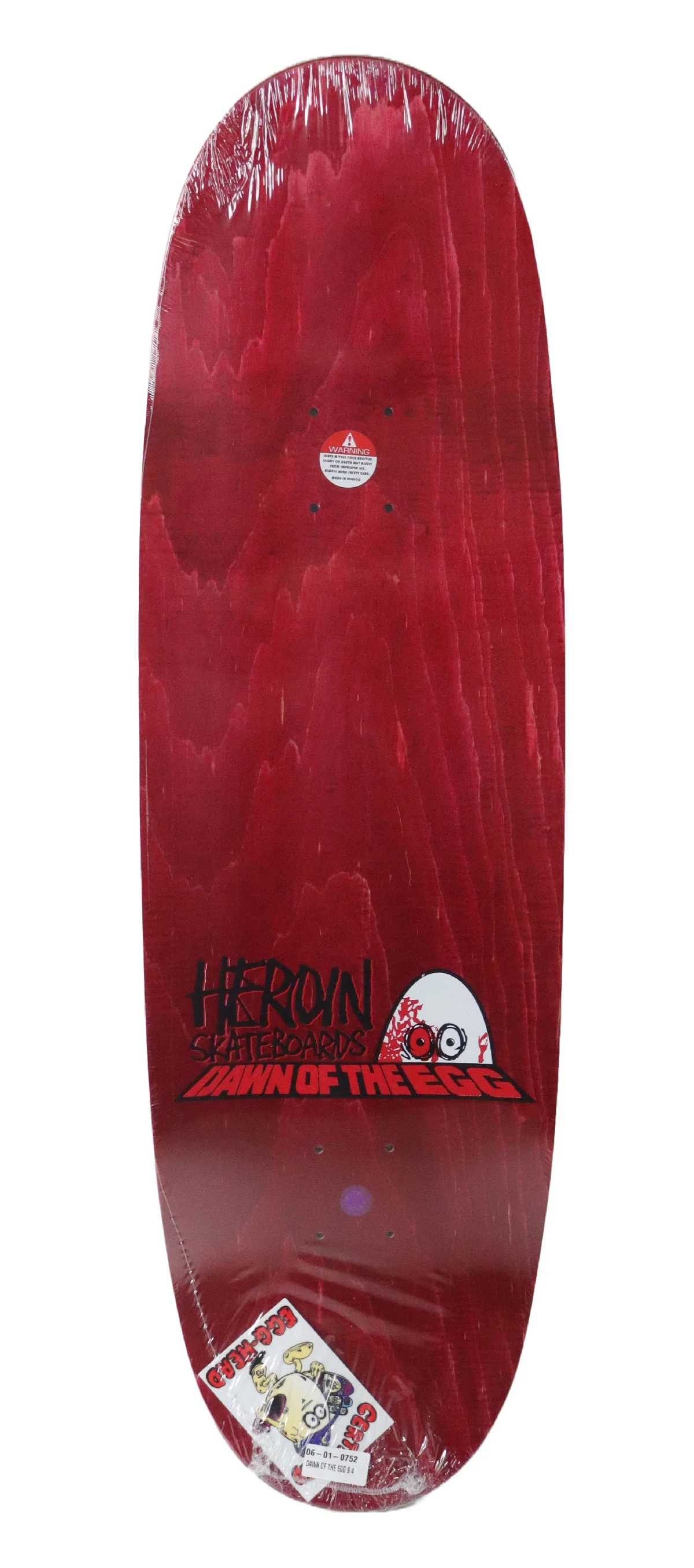 Heroin Skateboard Complete Dawn of the Egg (Assorted) 9.4" x 32" - Image 3