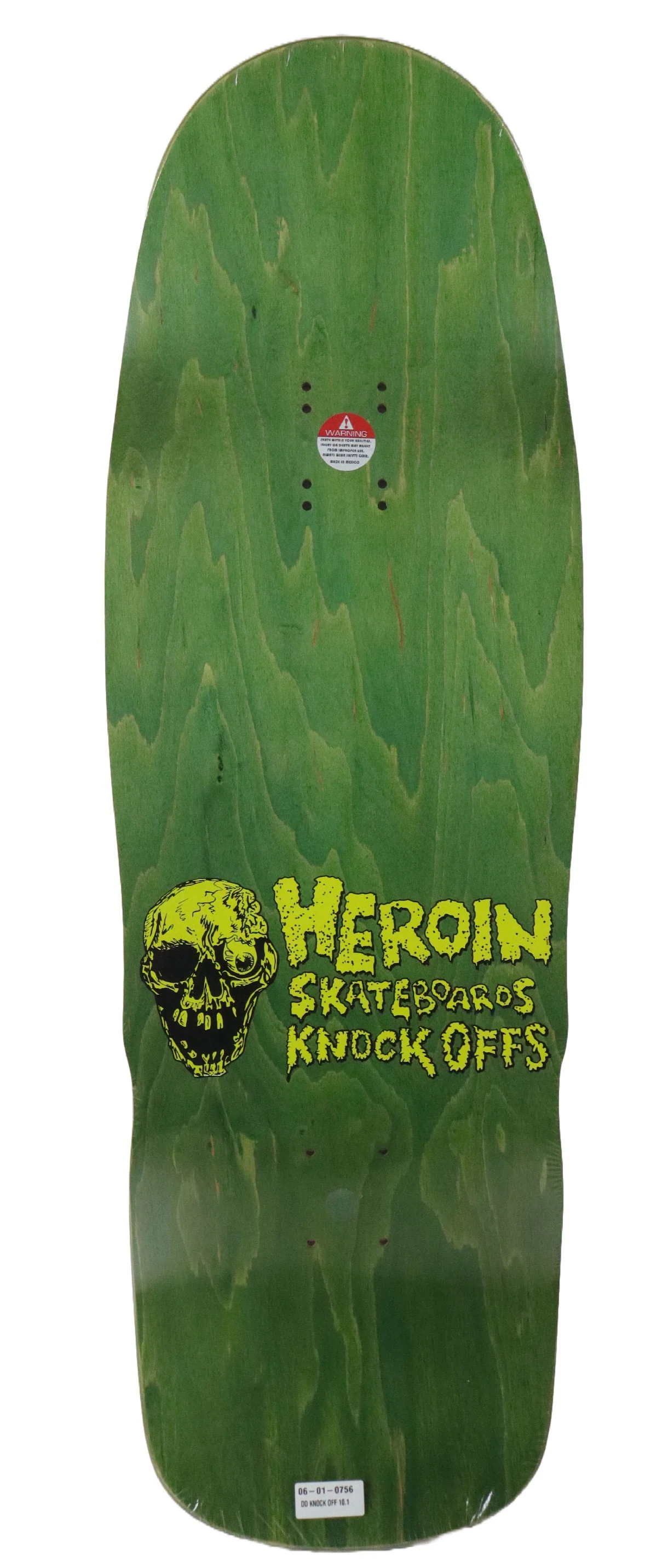 Heroin Skateboard Complete Dead Dave Knock Off (Assorted) 10.1" x 32" - Image 3