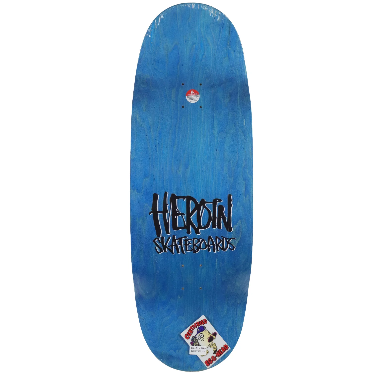 Heroin Skateboard Complete Swampy Egg 11" x 32.5" - Image 2