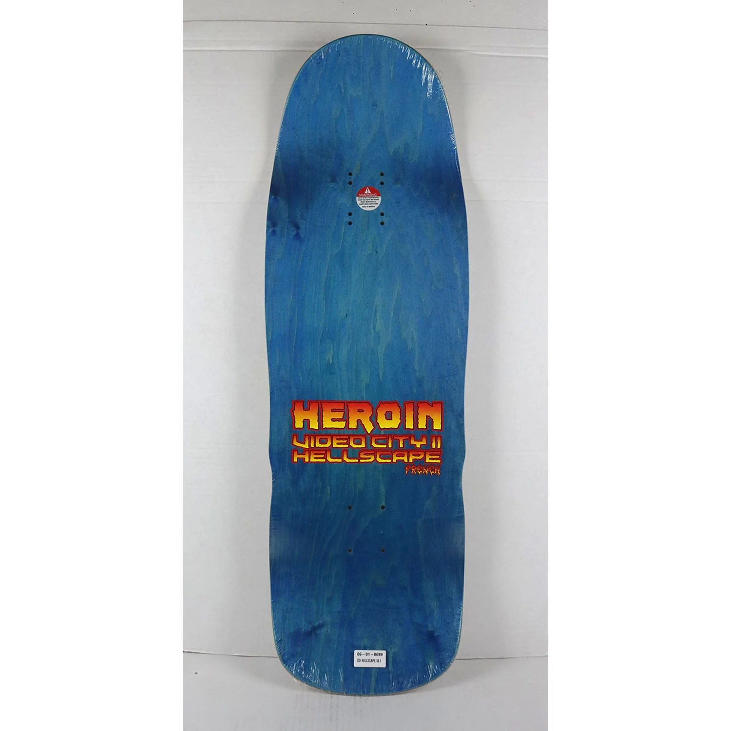 Heroin Skateboard Deck Dead Dave Hellscape 10.1" x 32" - Image 3