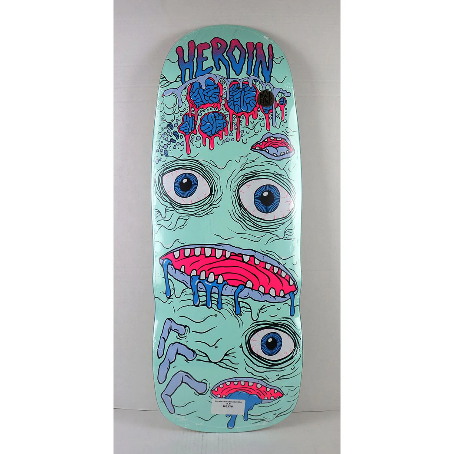Heroin Skateboard Deck Mutator Mini 10.5" x 29.5" - Image 2