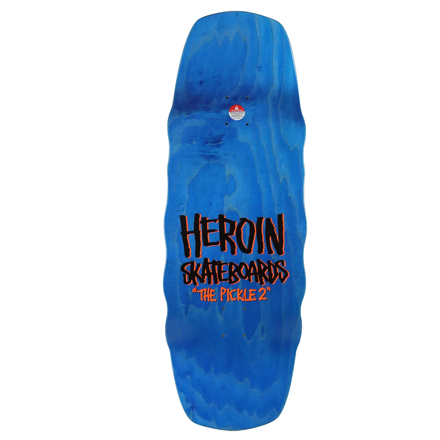 Heroin Skateboard Deck The Pickle 2 11.125" x 32" - Image 2