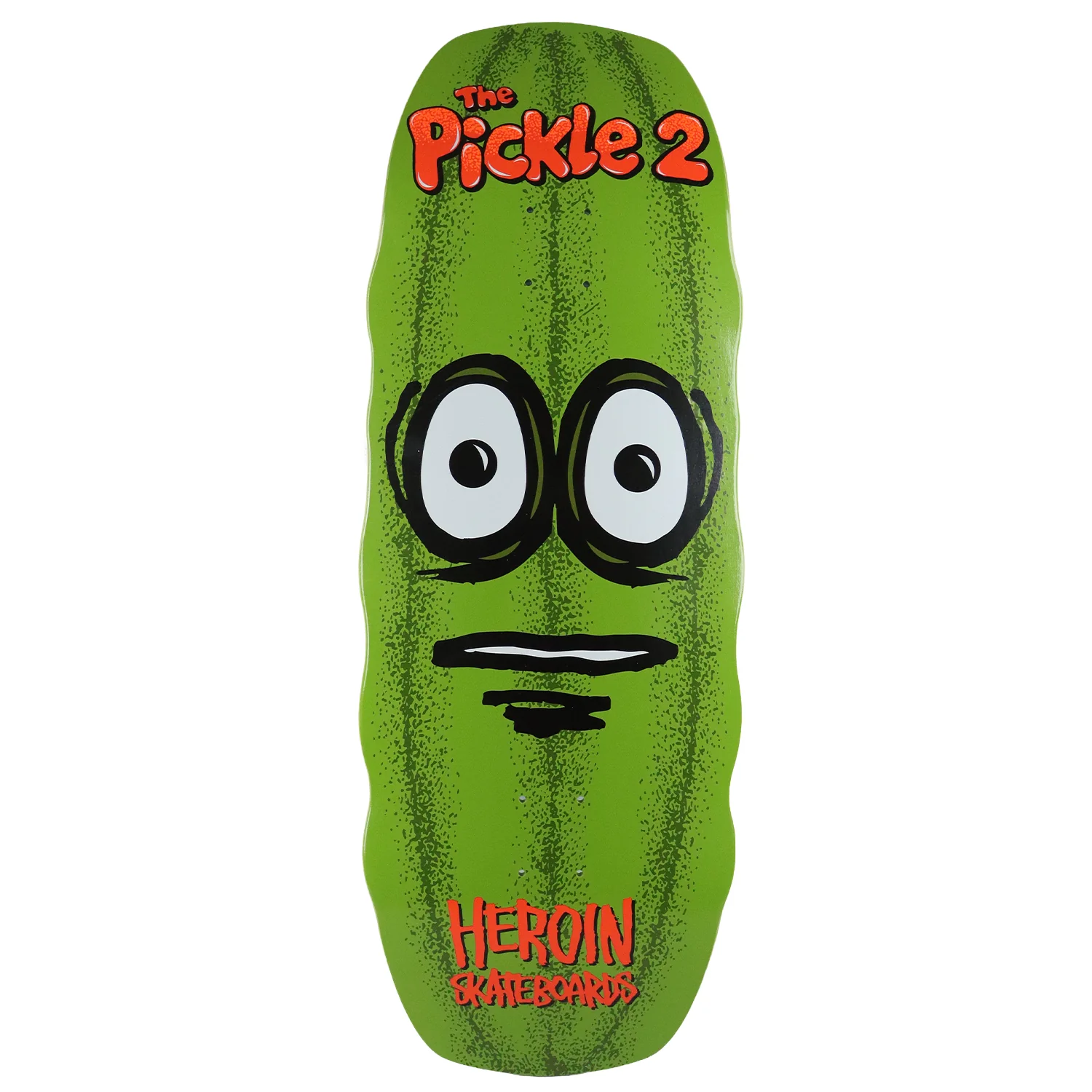 Heroin Skateboard Deck The Pickle 2 11.125" x 32" - Image 3