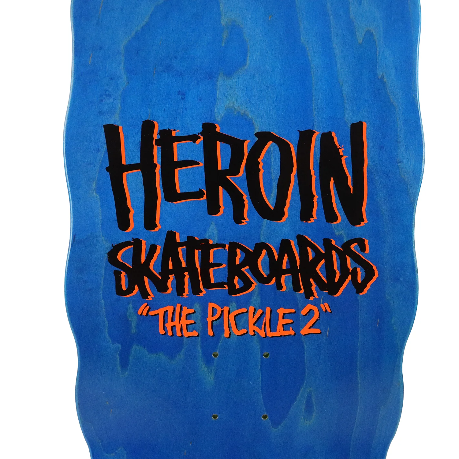 Heroin Skateboard Deck The Pickle 2 11.125" x 32" - Image 4