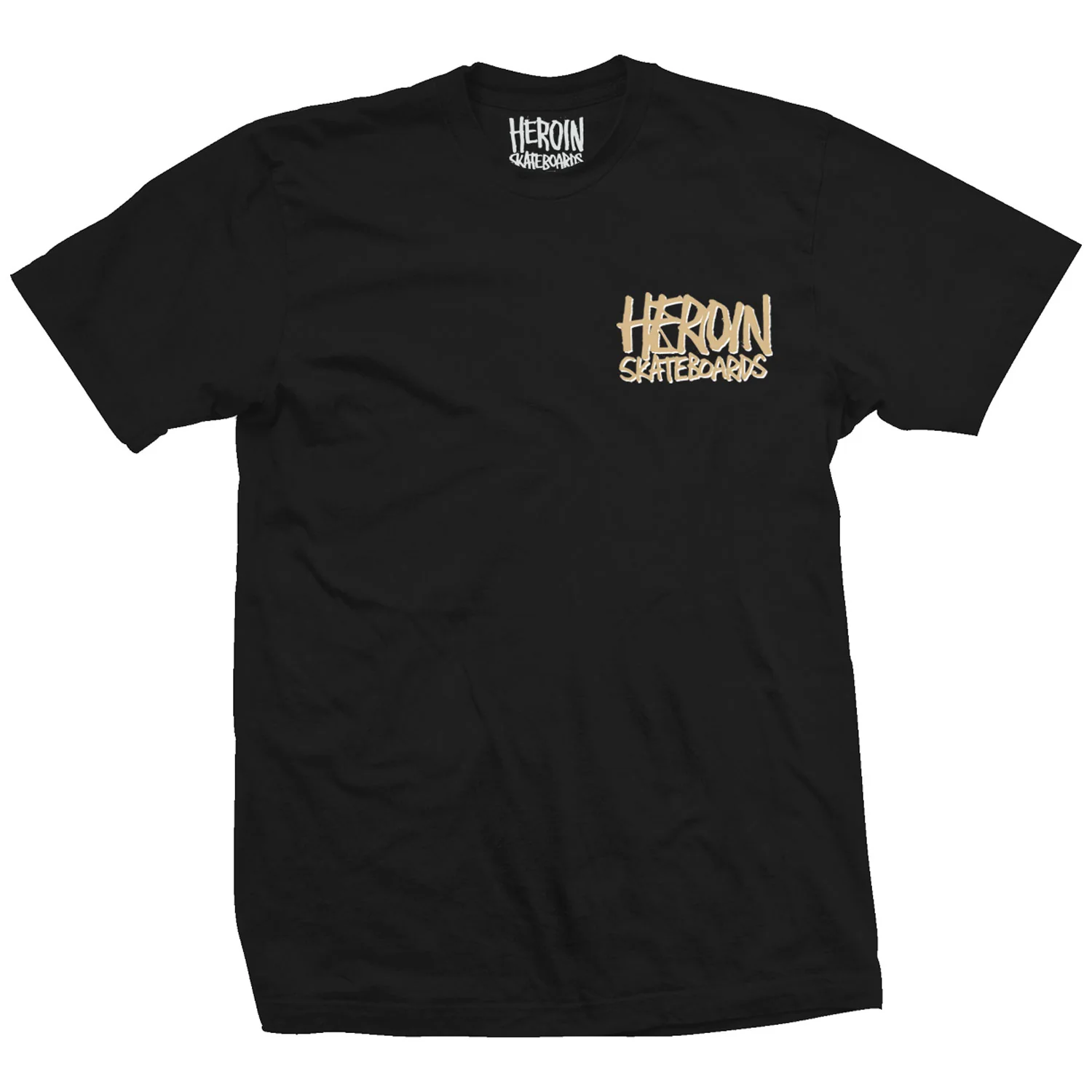 Heroin Skateboards Shirt Killing Yolk Black - Image 2