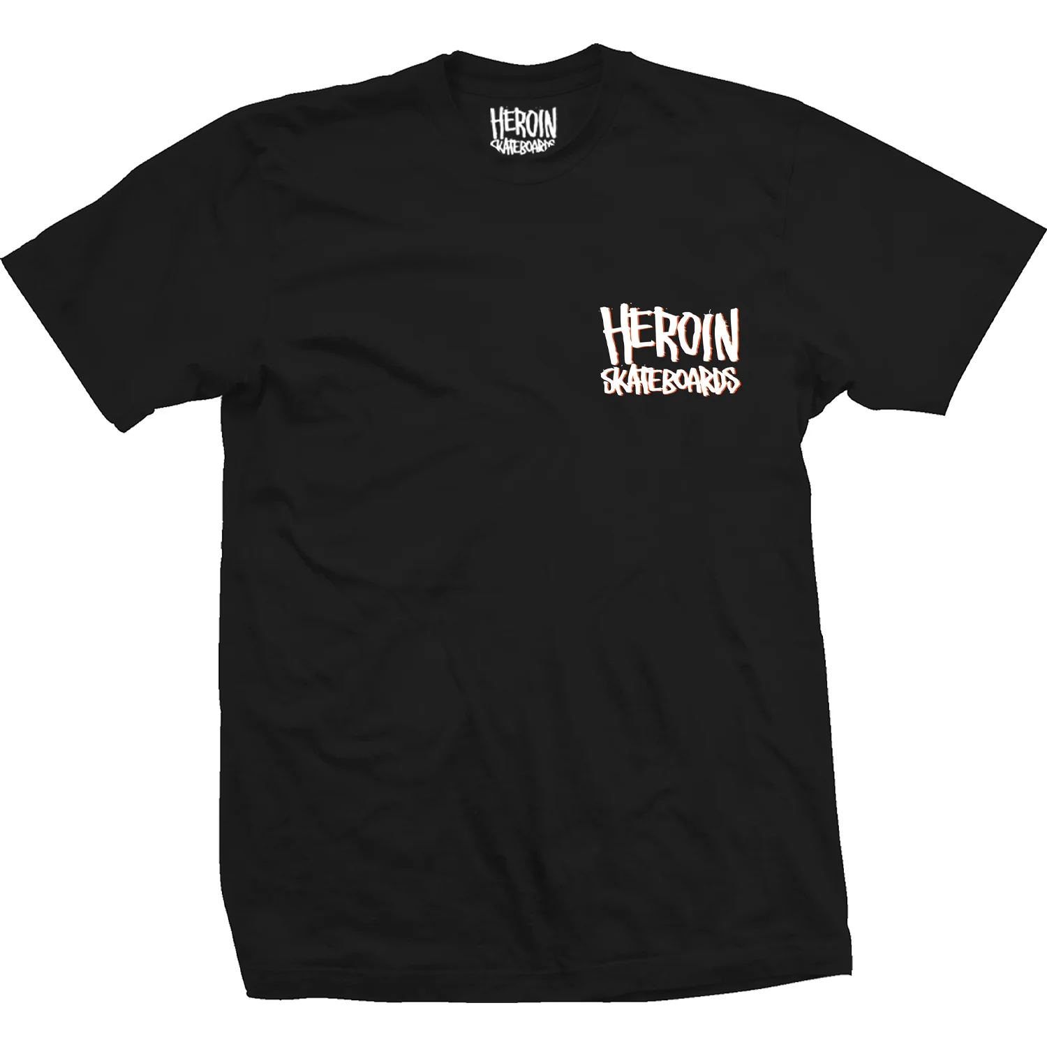 Heroin Skateboards Shirt Mini Pickle Black - Image 2