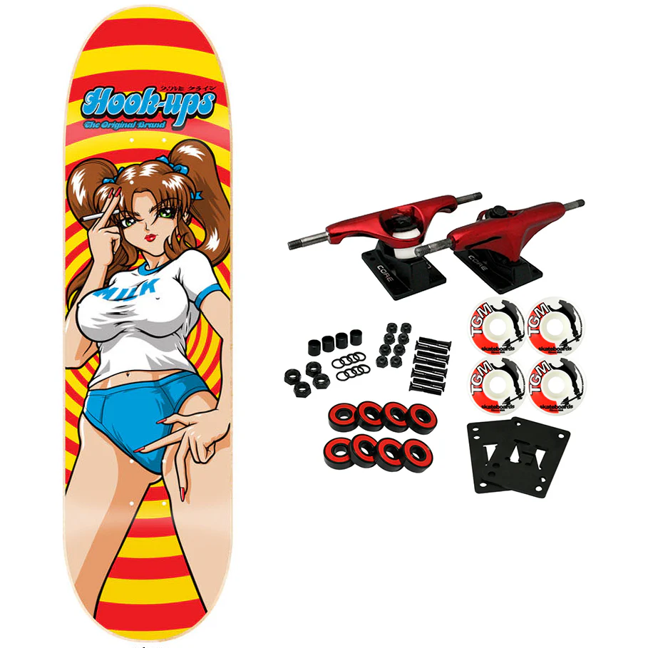 Hook Ups Complete Sakura 8.25" x 32.25"
