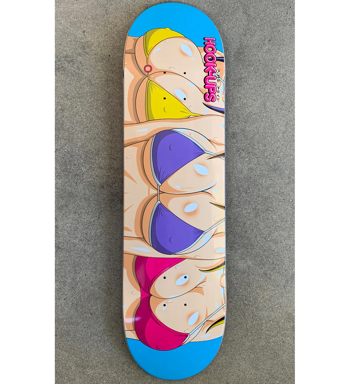 Hook Ups Skateboard Complete 3 Girls 8.5" x 32.25" - Image 2