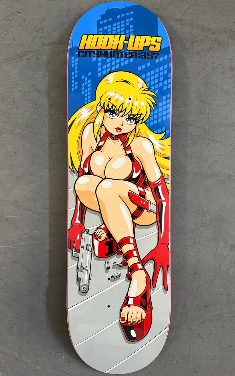 Hook Ups Skateboard Complete Cityhunter 357 8.5" - Image 2