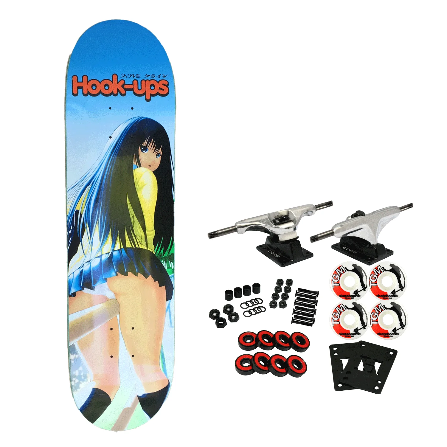 Hook Ups Skateboard Complete Handrail 8.25"