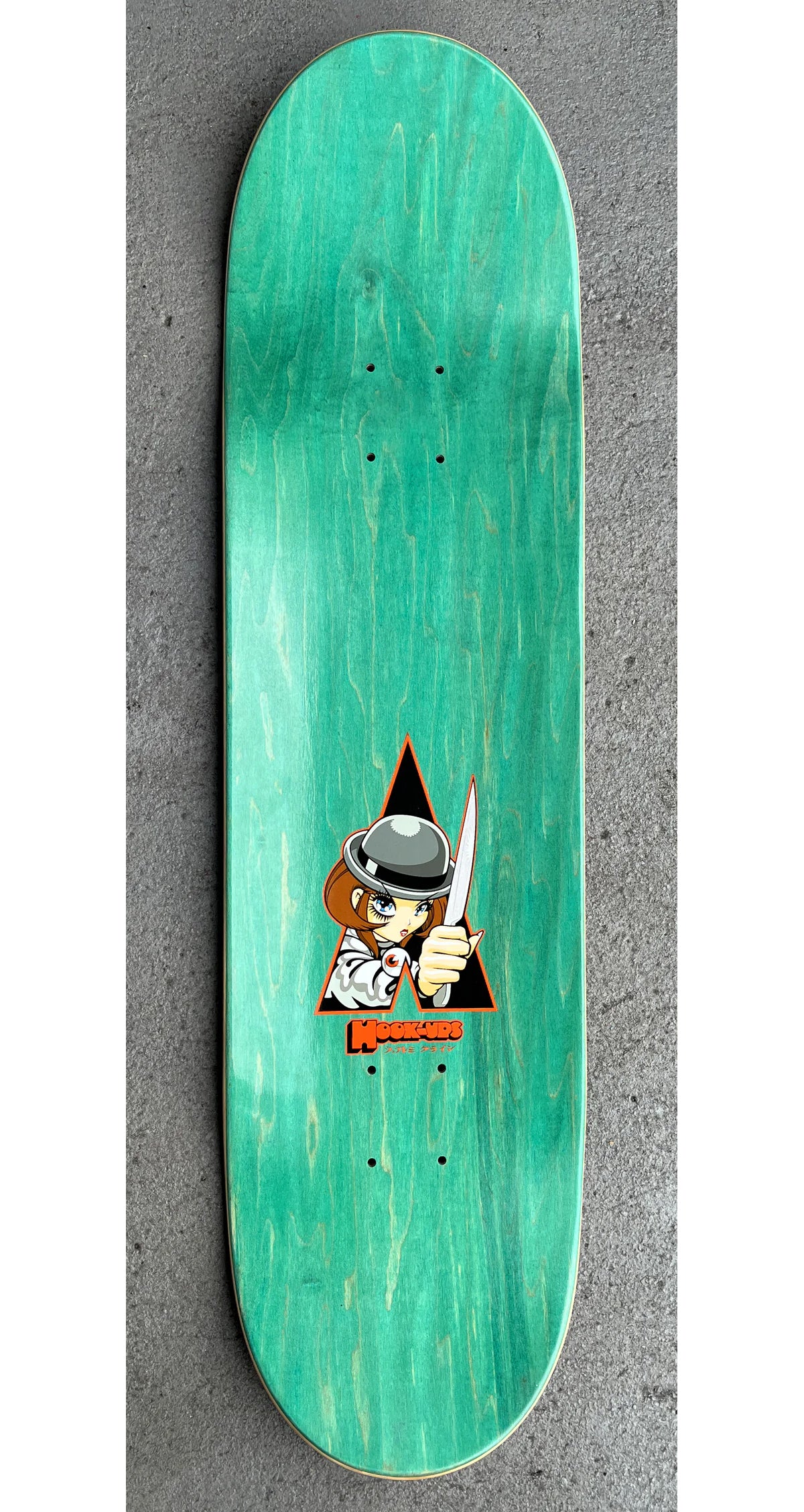 Hook Ups Skateboard Complete Ultraviolence 8.25" x 32.25" - Image 2