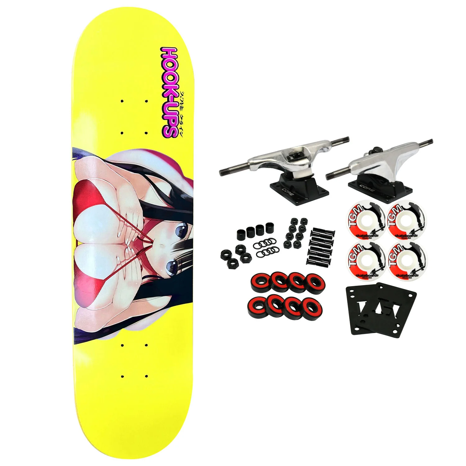 Hook Ups Skateboard Complete Yuki 8.5"