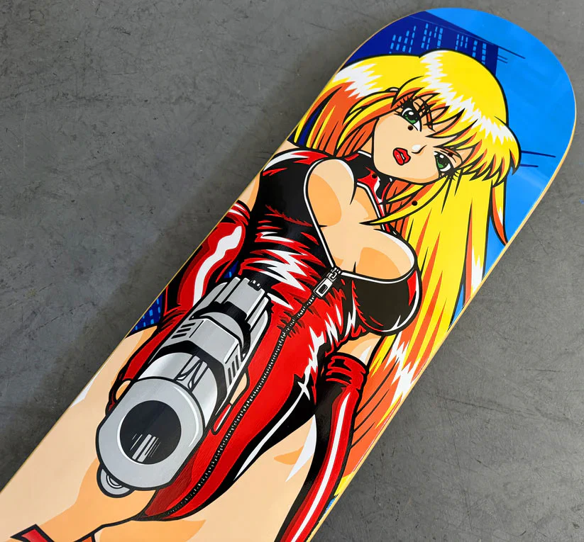 Hook Ups Skateboard Deck 357 8.25" x 32.25" - Image 2