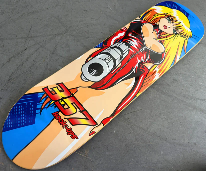 Hook Ups Skateboard Deck 357 8.25" x 32.25" - Image 4