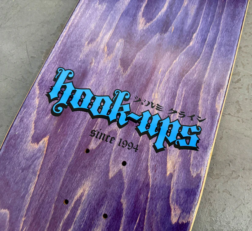 Hook Ups Skateboard Deck Evil Snow White 8.25" x 32.25" - Image 2