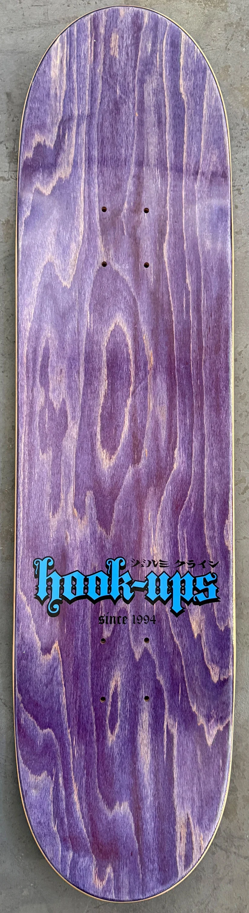 Hook Ups Skateboard Deck Evil Snow White 8.25" x 32.25" - Image 3
