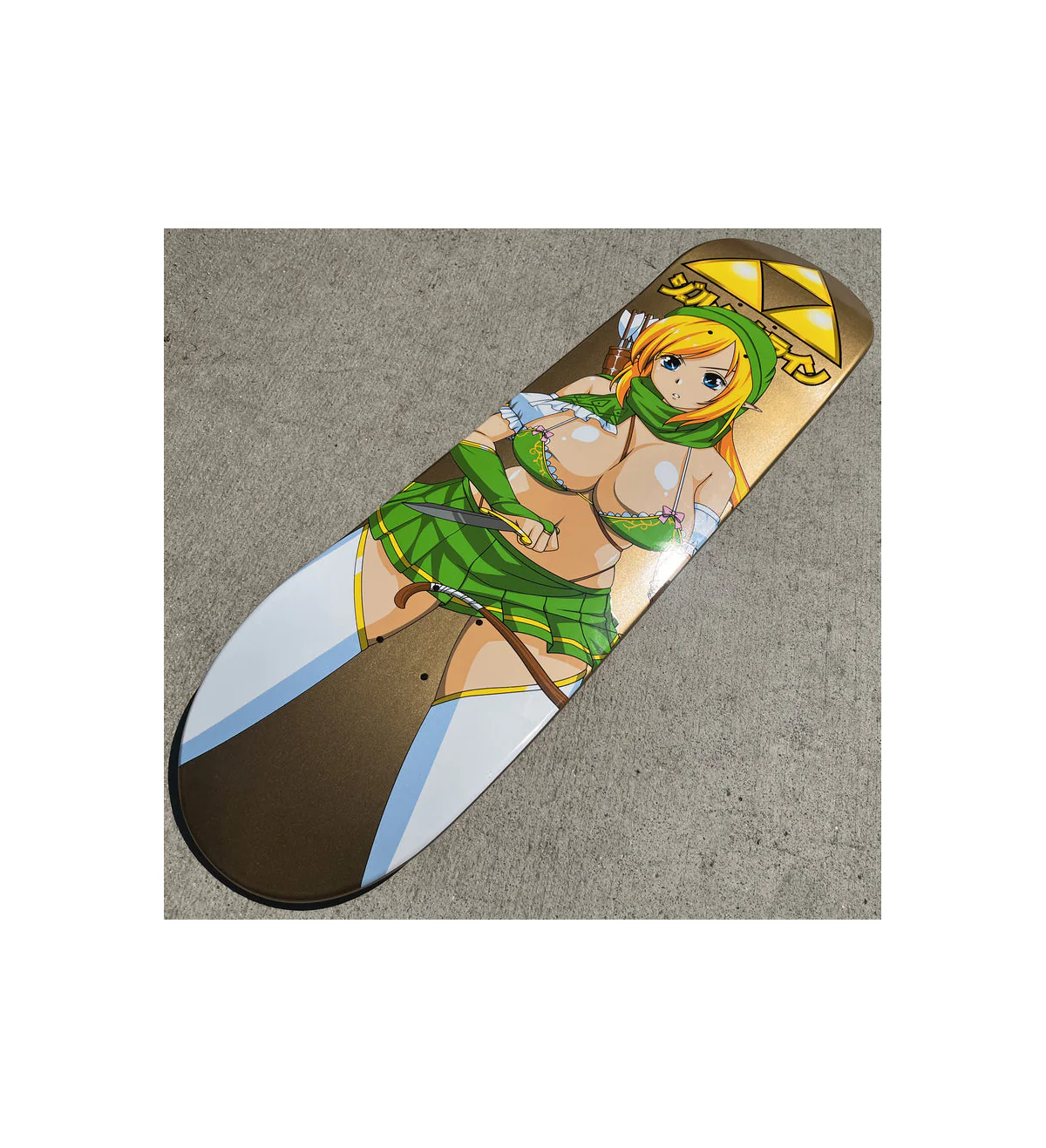 Hook Ups Skateboard Deck Female Link Special Edition 8.25" x 31.75" - Image 5