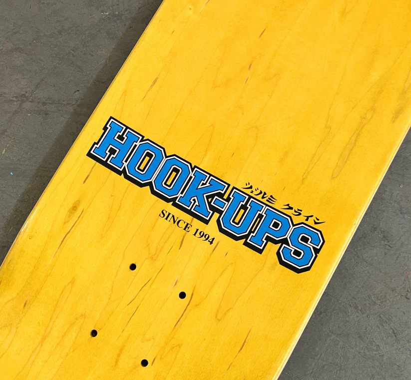 Hook Ups Skateboard Deck I Hate School 8.5" x 32.25" - Image 2