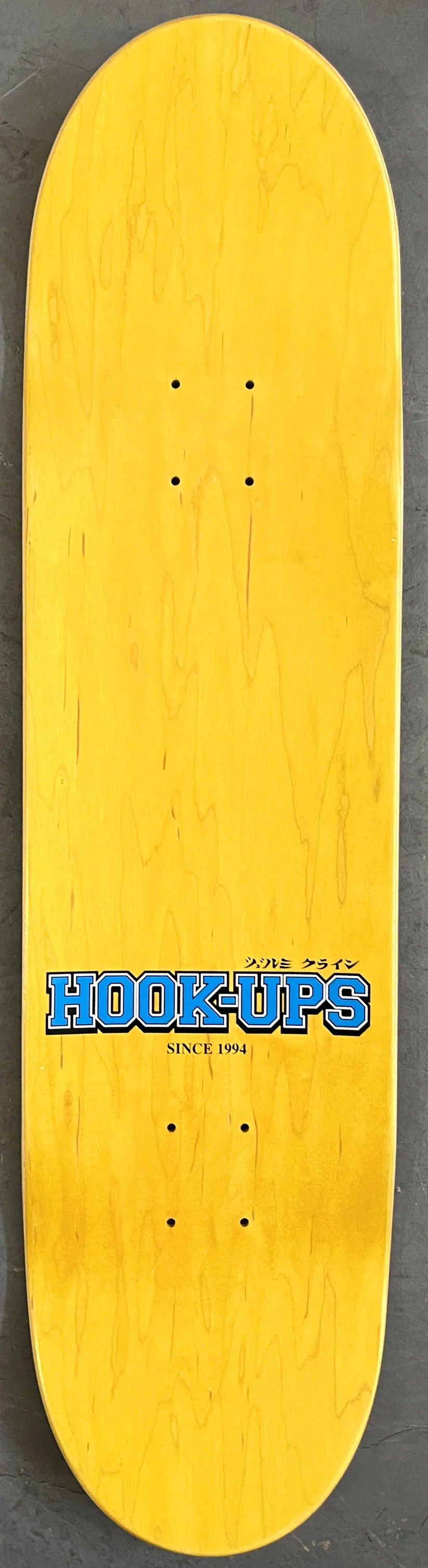 Hook Ups Skateboard Deck I Hate School 8.5" x 32.25" - Image 3
