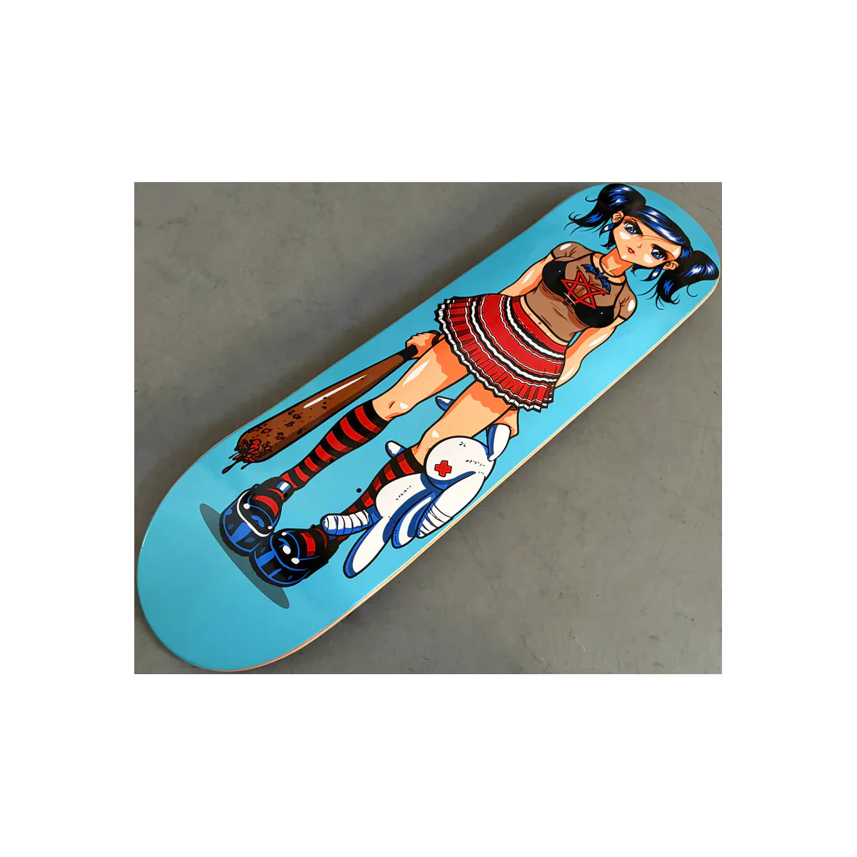 Hook Ups Skateboard Deck Lucinda 8.5" x 32.25" - Image 3